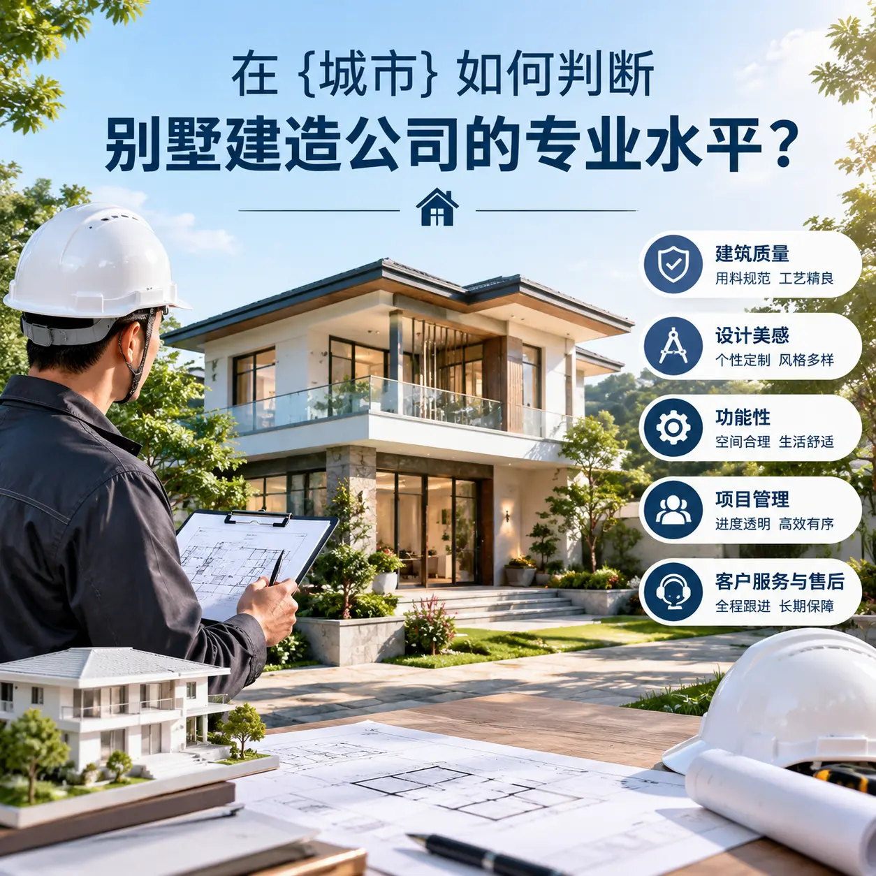 在 独山 如何判断别墅建造公司的专业水平?
