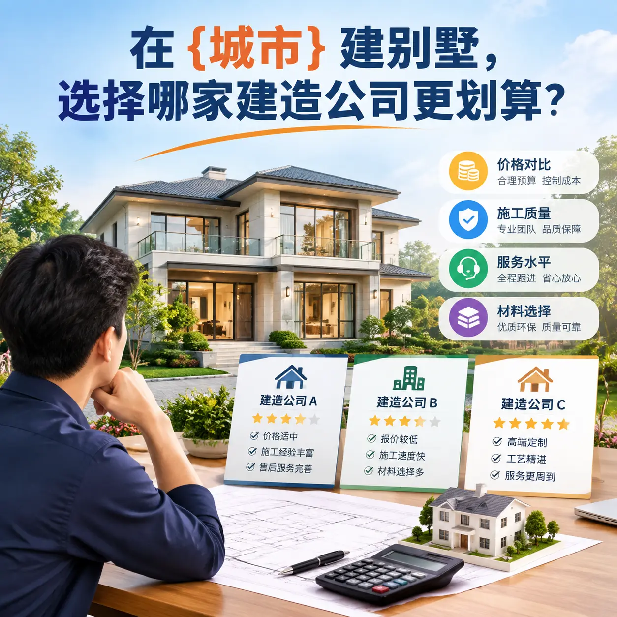 在 独山 建别墅,选择哪家建造公司更划算?