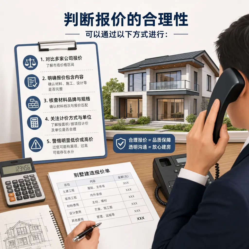 选择独山别墅建造公司时,电话咨询的注意事项