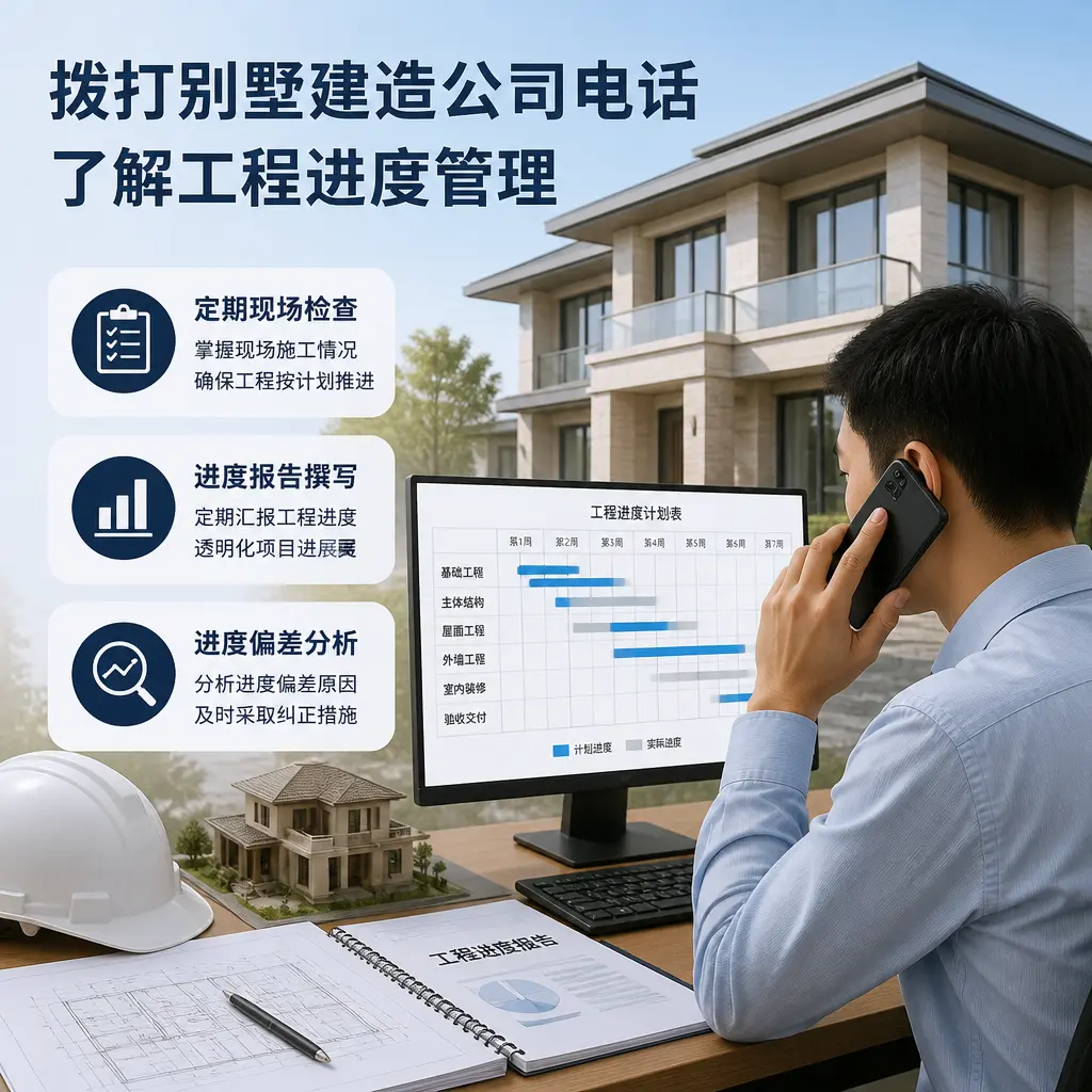 拨打独山别墅建造公司电话,了解工程进度管理