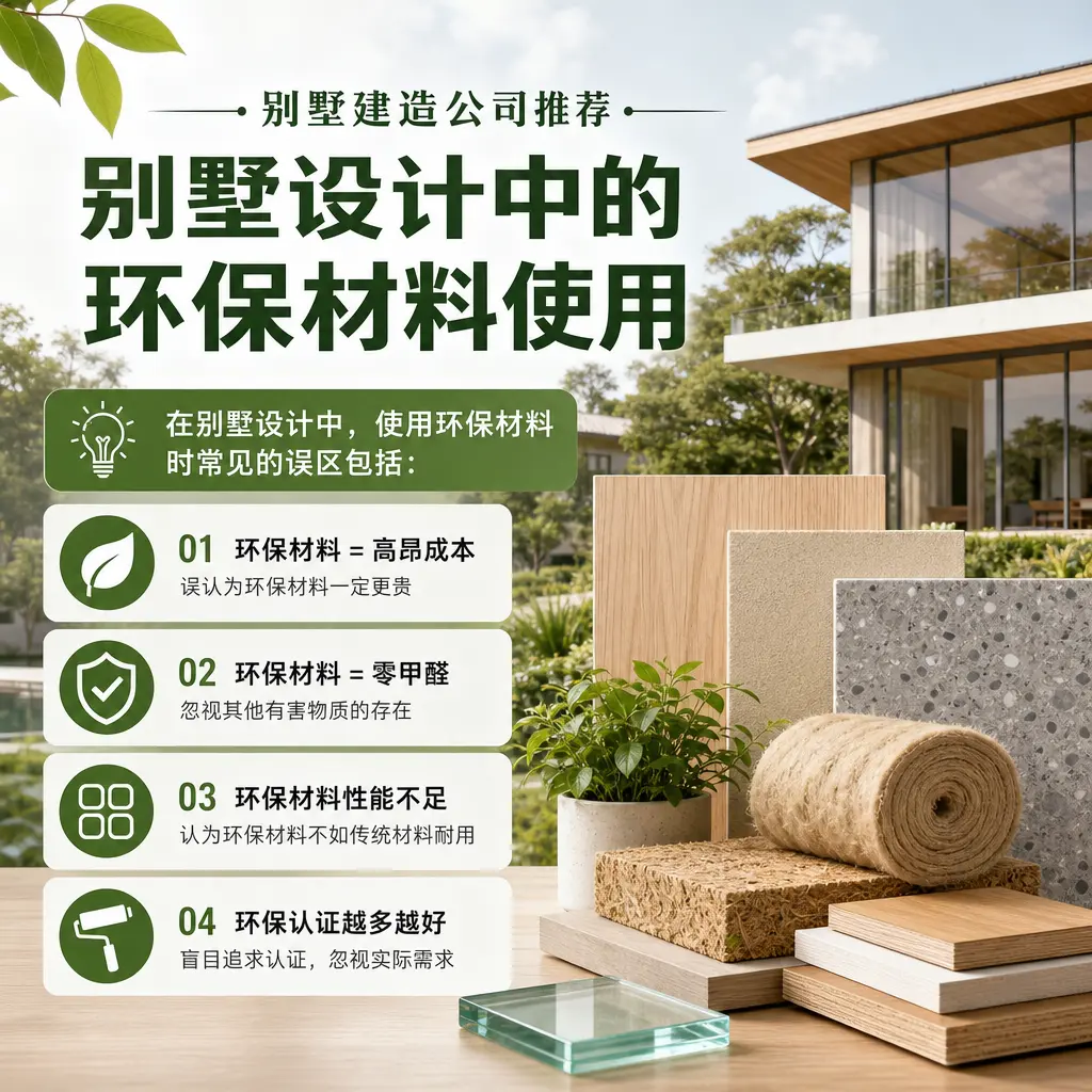 别墅建造公司推荐： 独山 别墅设计中的环保材料使用
